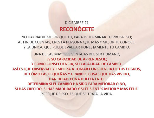 Reconócete